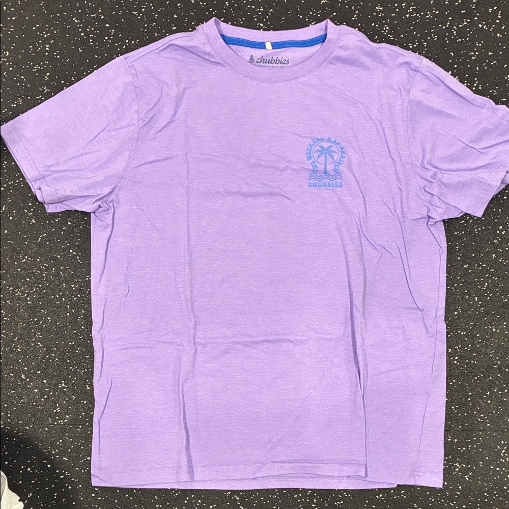 Chubbies Lavender Short Sleeve Tee